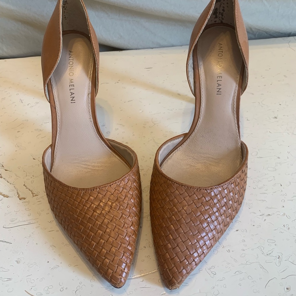 Antonio Milani Brown Leather Heels 💋